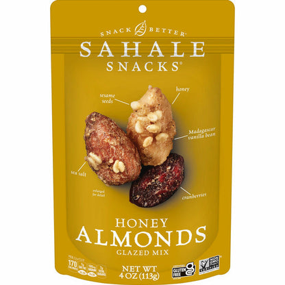 Sahale Snacks Glazed Mix, Honey Almonds