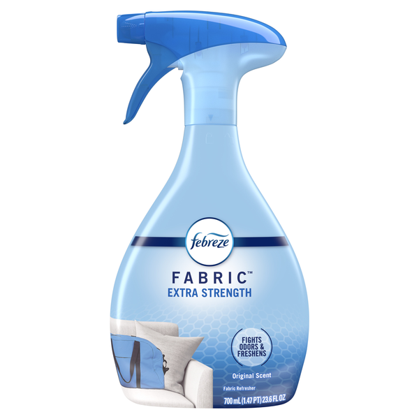 Febreze Fabric Spray Air Freshener Odor-Fighting Refresher, Extra Strength  DestGlow