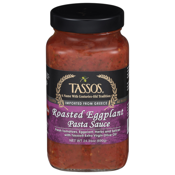 Tassos Pasta Sauce, Roasted Eggplant  DestGlow