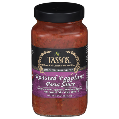 Tassos Pasta Sauce, Roasted Eggplant