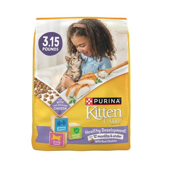 Purina Kitten Food Healthy Development with Real Chicken Dry Kitten Food  DestGlow