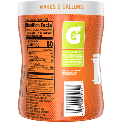 Gatorade Lemon Lime Canister