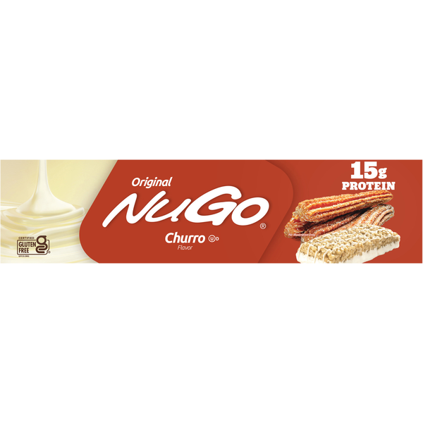 NuGo Churro Flavor Protein Bars  DestGlow