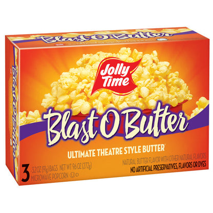 Jolly Time Blast O Butter Microwave Popcorn