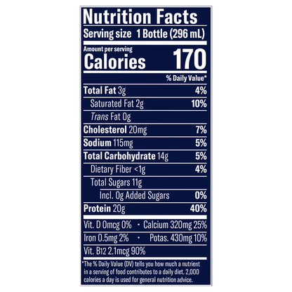 Chobani Zero Added Sugar Greek Yogurt Peaches &amp; Cream Protein Drink