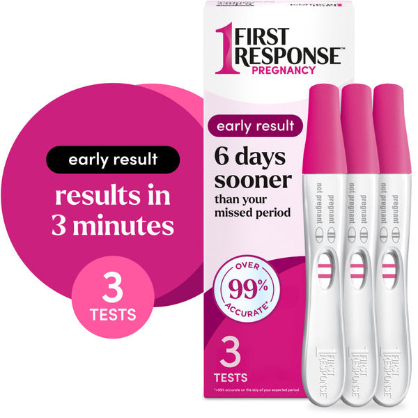 First Response Early Result Pregnancy Test  DestGlow