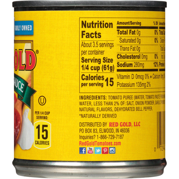 Red Gold Tomato Sauce  DestGlow