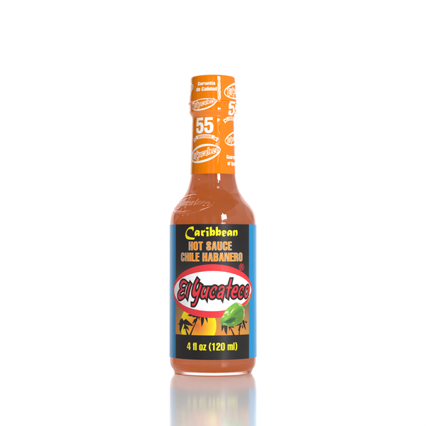 El Yucateco Caribbean Chile Habanero Hot Sauce  DestGlow