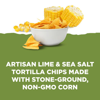 Frontera Lime &amp; Sea Salt Tortilla Chips, Non-GMO, Small Batch