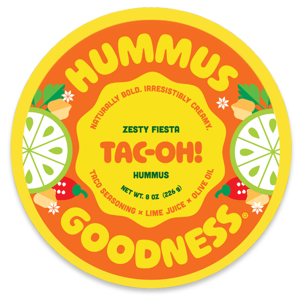 Hummus Goodness Tac Oh! Hummus, Seed Oil Free