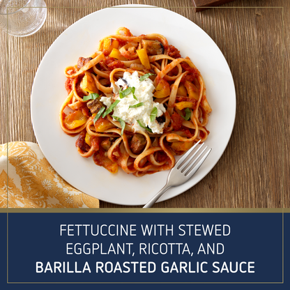 Barilla Pasta Sauce Roasted Garlic - No Added Sugar - Non-GMO, Gluten Free, Kosher