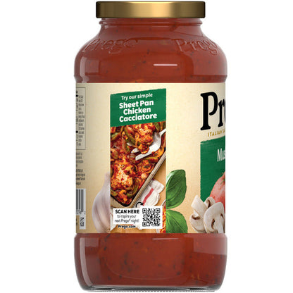 Prego Mushroom Pasta Sauce