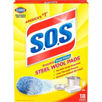 S.O.S. Steel Wool Soap Pads