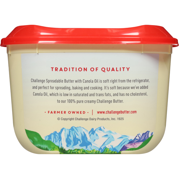 Challenge Butter, with Canola Oil, Sea Salted, Spreadable
