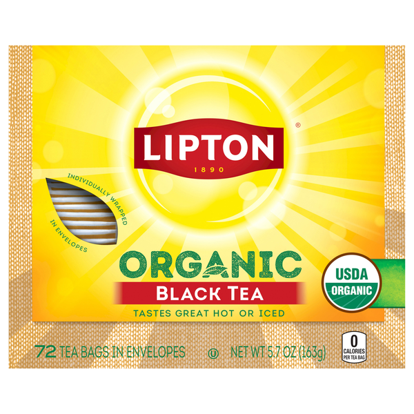 Lipton Organic Black Tea  DestGlow