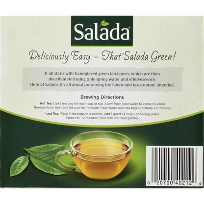 Salada Decaffeinated Green Tea