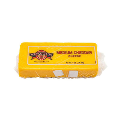 Weyauwega Star Dairy Medium Cheddar Cheese