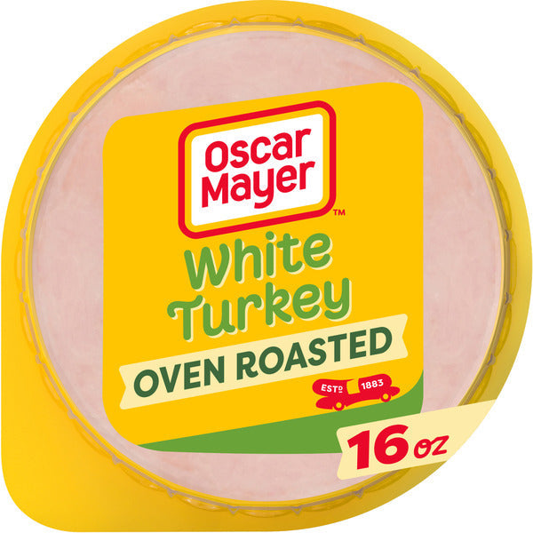 Oscar Mayer Lean Oven Roasted White Turkey Sliced Deli Sandwich Lunch Meat