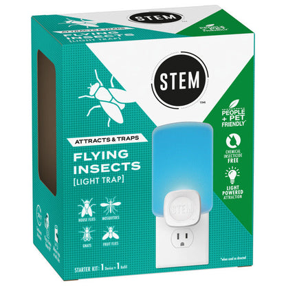 STEM Light Trap Starter Kit, Attracts and Traps Flying Insects