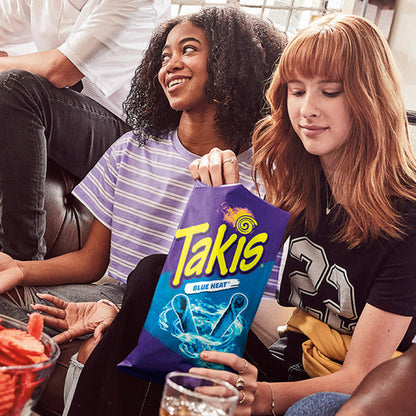 Takis Blue Heat Rolled Tortilla Chips Bag