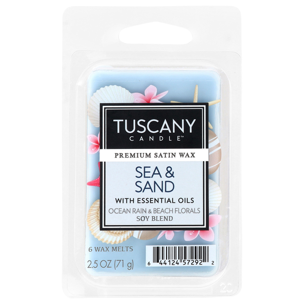 Tuscany Candle Sea &amp; Sand Wax Melts  DestGlow