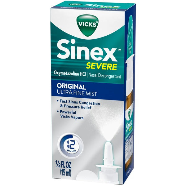 Vicks Sinex Original Ultra Fine Mist Nasal Spray Decongestant  DestGlow