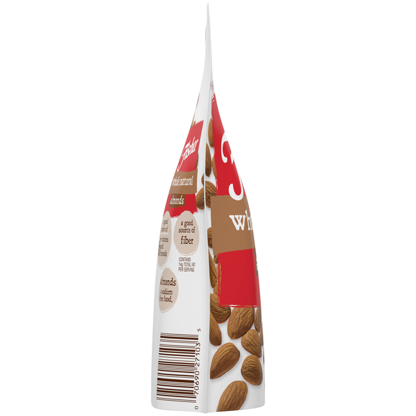 Fisher Snack Fisher® Whole Natural Almonds 4.5 oz. Pouch  DestGlow