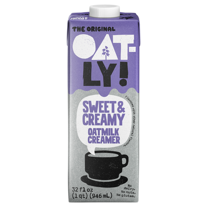 Oatly Sweet &amp; Creamy Oatmilk Creamer  DestGlow