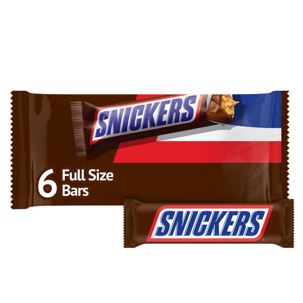 SNICKERS Full Size Chocolate Candy Bars  DestGlow