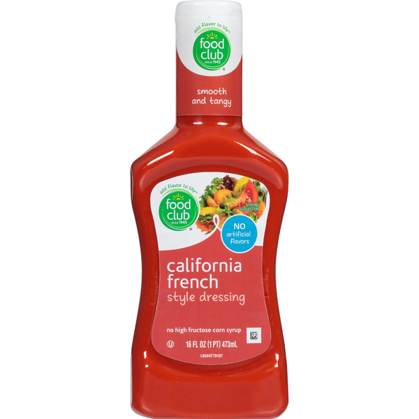 Food Club California French Style Dressing  DestGlow