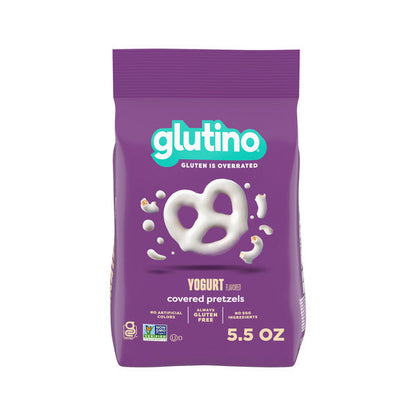 Glutino Gluten Free Yogurt Flavored Covered Pretzels