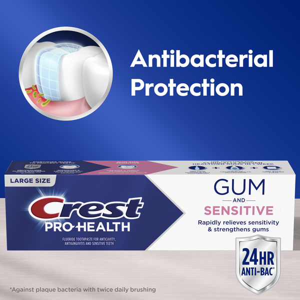 Crest Pro-Health Gum &amp; Sensitive Toothpaste - Sensitivity Toothpaste  DestGlow