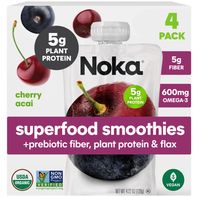 NOKA Organic Superfood Smoothies, Cherry Acai️  DestGlow