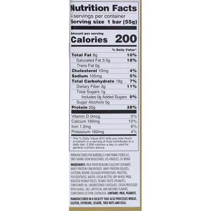 Barebells Salty Peanut Protein Bar