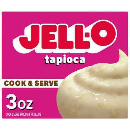 Jell-O Cook &amp; Serve Fat Free Tapioca Pudding &amp; Pie Filling Mix