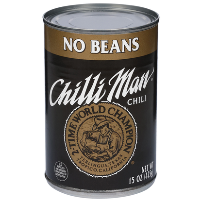 Chilli Man Chili, No Beans