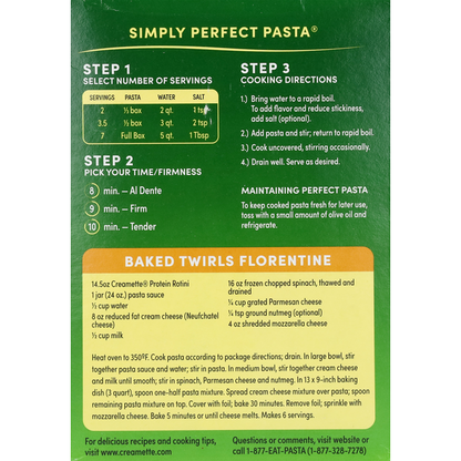 Creamette Protein Rotini Pasta