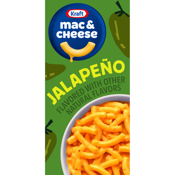 Kraft Jalapeno Flavored with Other Natural Flavors Mac &amp; Cheese Dinner