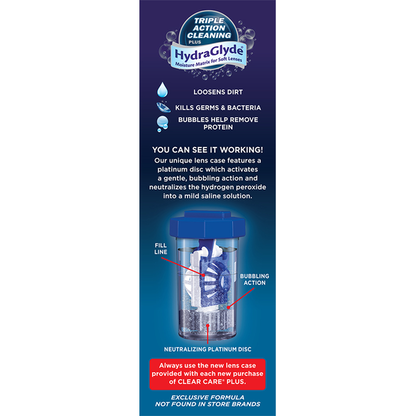 Alcon CLEAR CARE Cleaning &amp; Disinfecting Solution with HydraGlyde