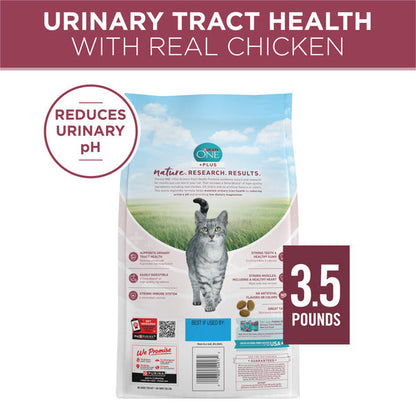 Purina ONE High Protein Dry Cat Food, +Plus Urinary Tract Health Formula