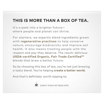 TAZO Tea Organic Awake English Breakfast Black Tea Bags