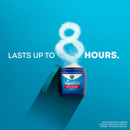 Vicks Vaporub Original Cough Suppressant Topical Analgesic