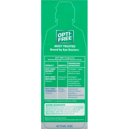 OPTI-FREE Disinfection Solution, Multi-Purpose
