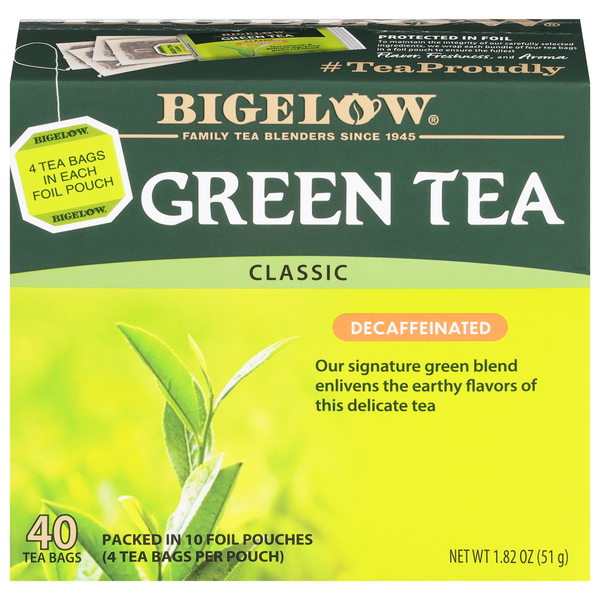 Bigelow Green Tea, Classic, Tea Bags  DestGlow