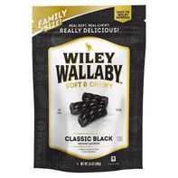 Wiley Wallaby Classic Black Licorice  DestGlow