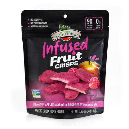 Brothers All Natural Infused Fruit Crisps Infused Raspberry Fruit Crisps