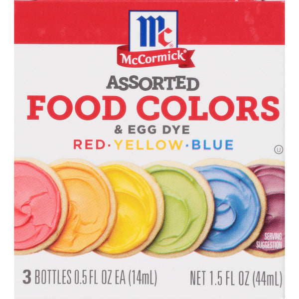 McCormick Assorted Food Colors &amp; Egg Dye  DestGlow