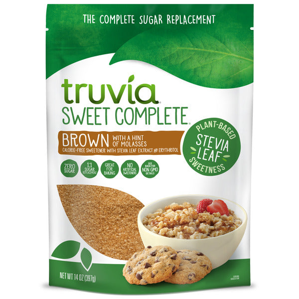 Truvia Sweet Complete Brown  Sweetener With The Stevia Leaf  DestGlow