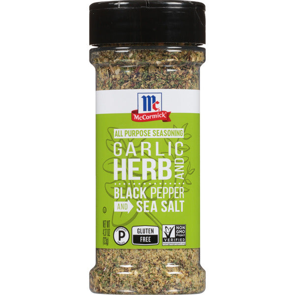 McCormick Garlic, Herb and Black Pepper and Sea Salt All Purpose Seasoning  DestGlow