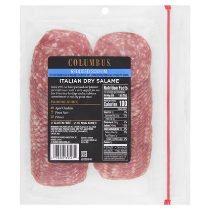 Columbus Reduced Sodium Italian Dry Salame